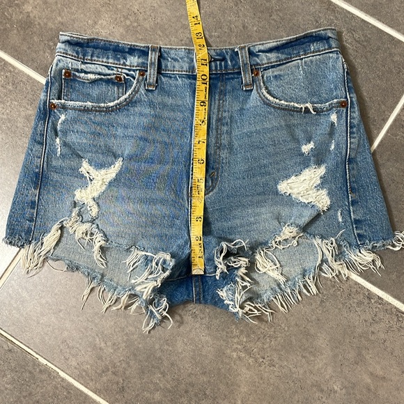 Abercrombie & Fitch High Rise Mom Shorts size 28 - Picture 5 of 10